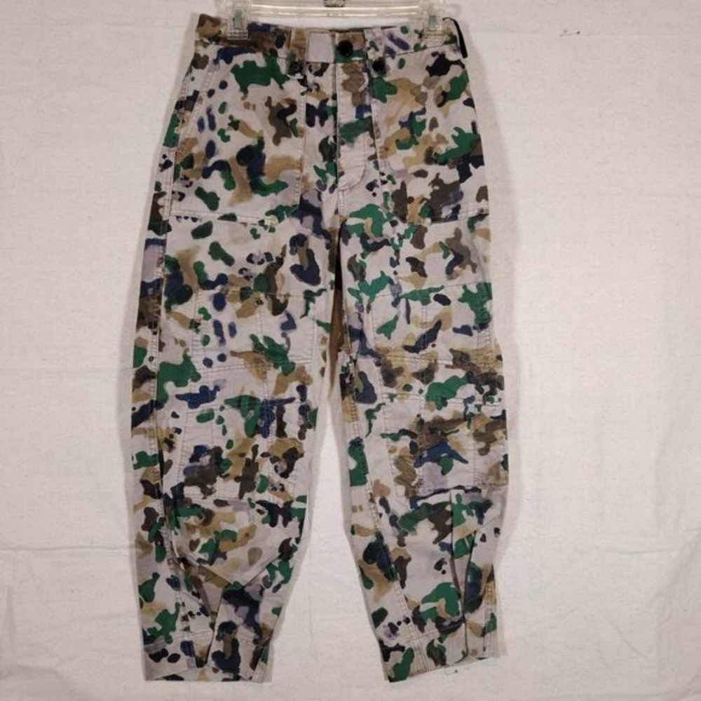 Zadig & Voltaire Camouflage Patterned Trousers